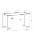 Accent Table, Console, Entryway, Narrow, Sofa, Living Room, Bedroom, Clear Tempered Glass, Black Metal, Contemporary, Modern Black Tempered Glass