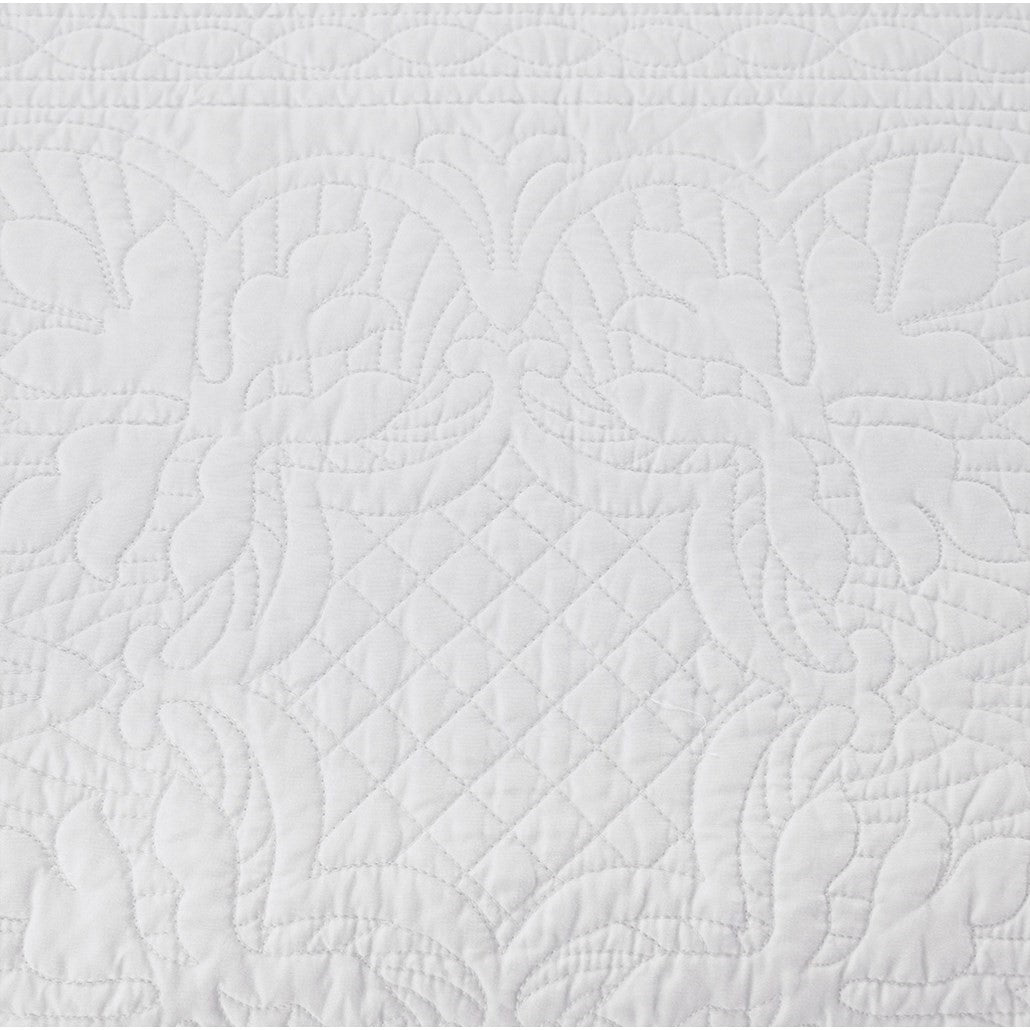 6 Piece Reversible Soped Edge Daybed Cover Set White Daybed White Polyester