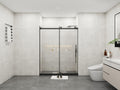 Frameless Sliding Glass Shower Doors 60