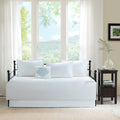 6 Piece Reversible Daybed Cover Set White Daybed White Cotton