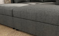 Modern Large Sectional Sofa, U Shape Modular Sectional Couch With Storage Function,123