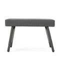 Salem Pe Wicker Snack Table Grey Rattan