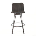 Rattan Bar Chair Brown Rattan