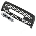 Grille For 1St Gen 2003 2004 2005 2006 Tundra Trd Pro Grill With Toyota Enblem Matt Black Abs Abs