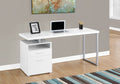 Computer Desk, Home Office, Laptop, Left, Right Set Up, Storage Drawers, 60