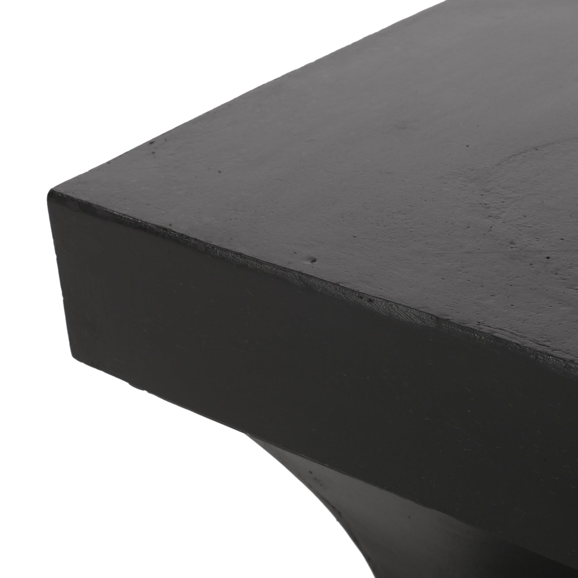 Athena Side Table Black Magnesium Oxide