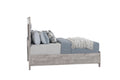 Rover Grey Full Bed Gray Solid Wood Mdf