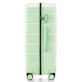 Premium Abs Travel Luggage Set3 Piece Tsa Lock Suitcase Group With 20, 24, And 28 Inch Sizes With 360 Spinner Wheels, Light Green Light Green Abs