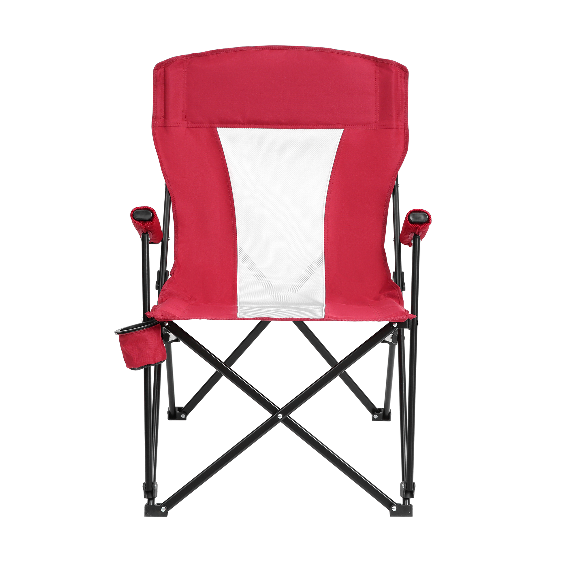 Steel Folding Chair Red Red Seats 2 Steel