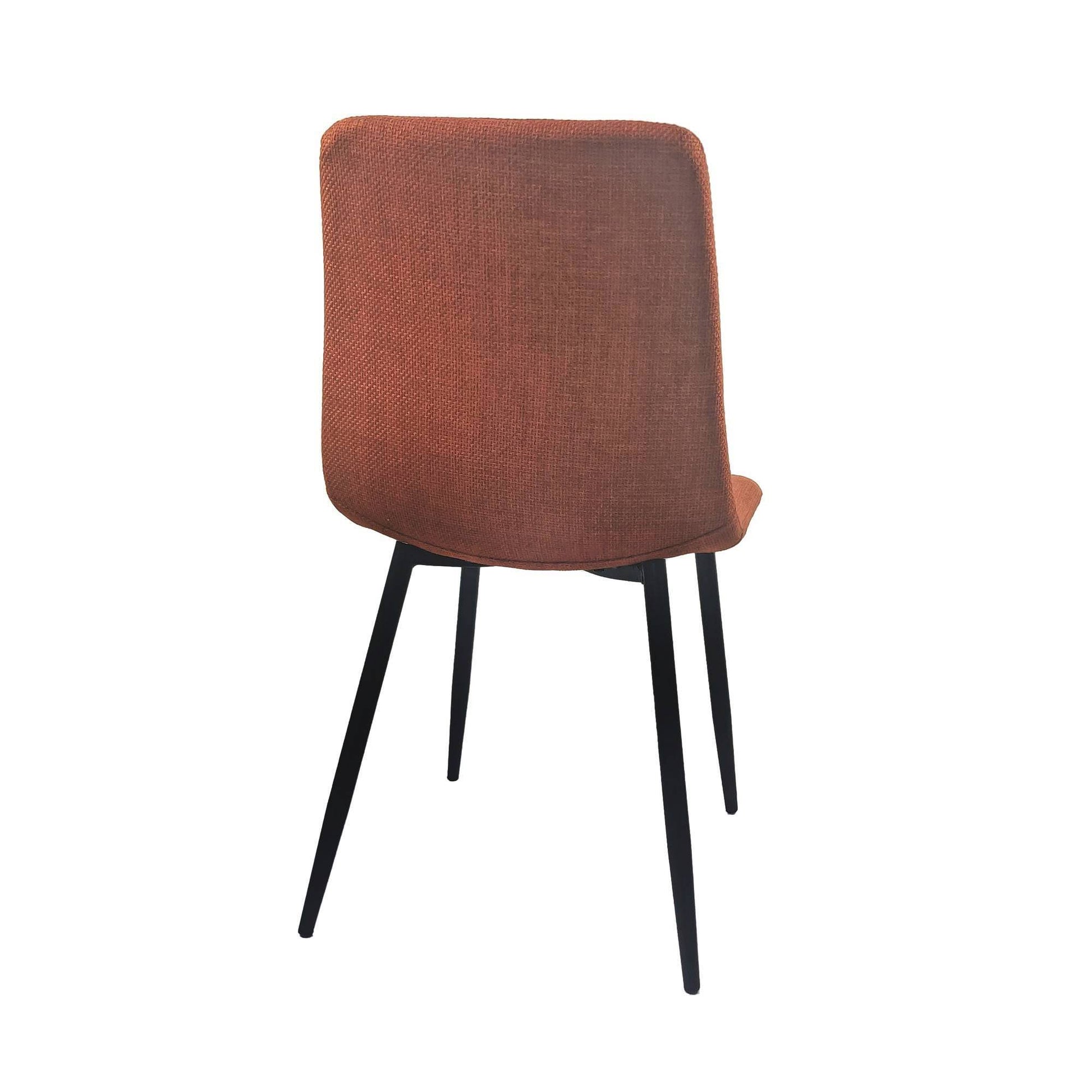 Dining Chairs Set Of 4,Modern Kitchen Dining Room Chairs,Upholstered Dining Accent Chairs In Linen Cushion Seat And Sturdy Black Metal Legs Caramel Caramel Foam Linen