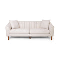 66957.00Abge 3 Seater Sofa A Carton Beige Brown Wood Primary Living Space Foam Fabric 3 Seat