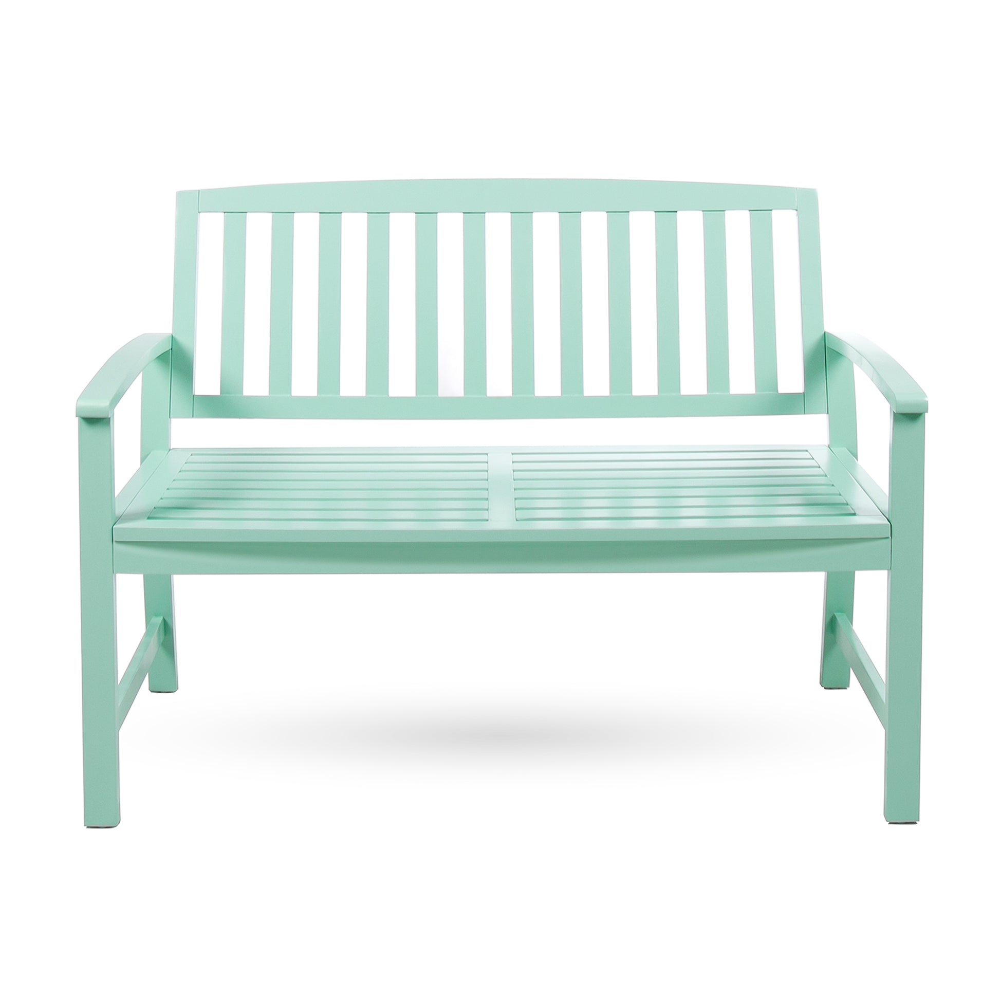 Loja Bench Mint Acacia Wood