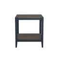 Drake Brown End Table Brown Solid Wood