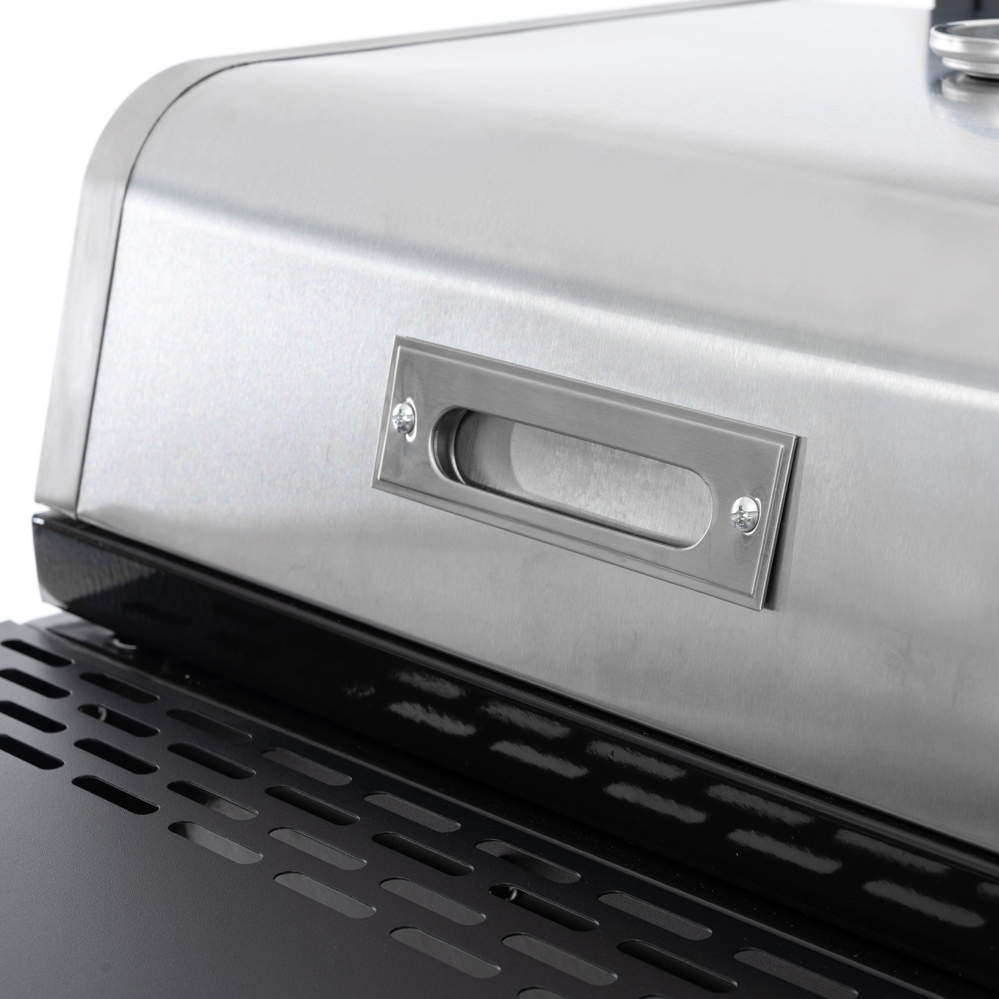 2 2 Multi Function Burner Gas Grill And Griddle Combo With Cover For Outdoor Cooking While Camping Or Tailgating Bbq,Frying,Pizza. Black And Silver Stainless Steel