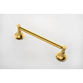 6 Piece Brass Bathroom Towel Rack Set Wall Mount Gold Brass