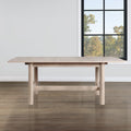 Gabby Dining Table Light Brown Light Brown Wood