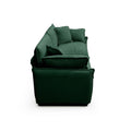 Family Sofa Set Deep Seat Sofa, Warm Sofa For Home Cinema And Living Room, One 2 Seater Sofa And One 3 Seater Sofa,Green Corduroy Green Corduroy 5 Seat