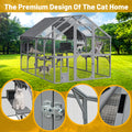 Outdoor Cat House Cat Enclosures 110