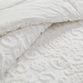 Comforter Mini Set Ivory Full Queen Full Ivory Cotton