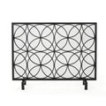 Fire Screens Black Iron