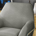 Modern Chair Grey Fabric