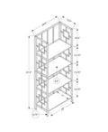 Bookshelf, Bookcase, Etagere, 4 Tier, 62