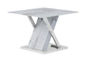 Rubble End Table Marble Solid Wood Mdf