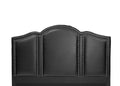 Queen Bed In Black Queen Black Light Brown Panel Faux Leather Faux Leather