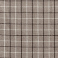 Plaid Faux Leather Tab Top Curtain Panel With Fleece Lining Only 1 Pc Panel Multicolor Polyester