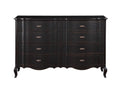 Chelmsford Dresser, Black Antique Finish Bd02299 Antique Black Wood