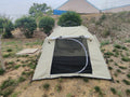 Tent, Quick Opening Automatic Tent, Waterproof And Uv Resistant Tent, Suitable For 2 3 People Camping, Picnic, Outdoor Travel Tent Beige Beige Classic Polyester