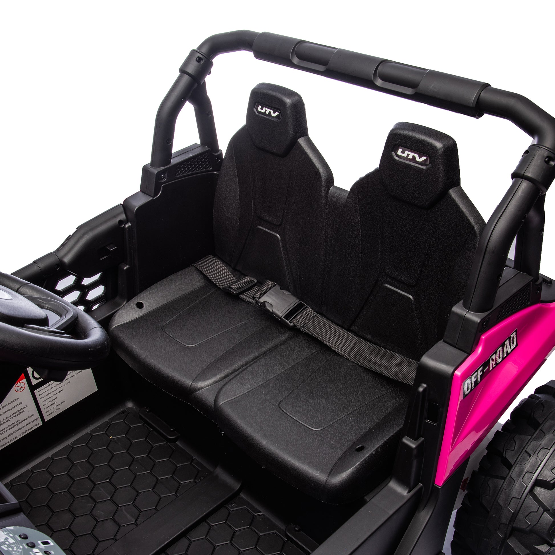 peg perego polaris rzr 900 12v ride on pink 24V Kids Ride On Utv,Electric Toy For Kids W Parents Remote Control,Fo
