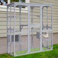 Catio Outdoor Cat Enclosure With Roof 72