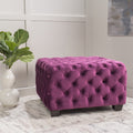 Ottoman Fuchsia Velvet