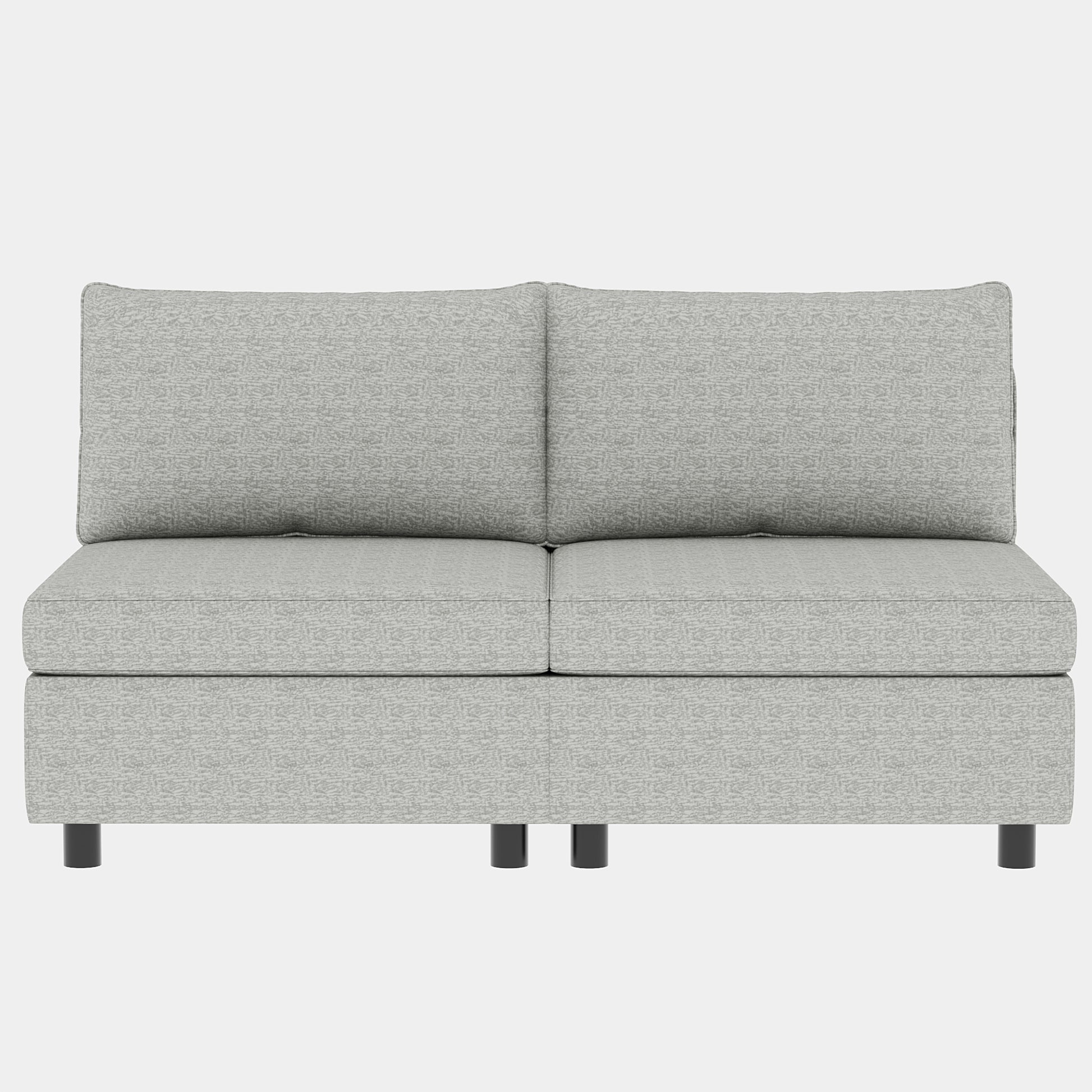 Love Seat Couches, Chaise Longue Mid Century Modern Sofa Couch With Storage For Small Spaces, Living Roombedroom Grey Fabric