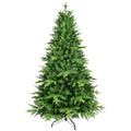 6Ft Pe&Pvc Prelit Christmas Tree Green Polyethylene