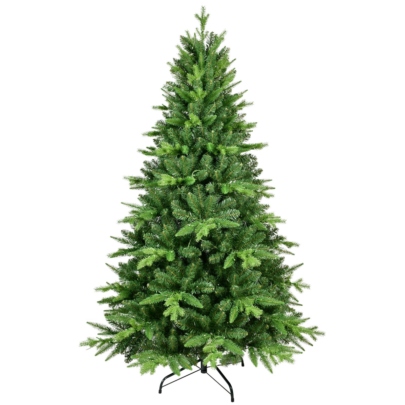 5Ft Pe&Pvc Prelit Christmas Tree Green Polyethylene