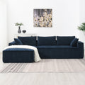 9587B Package Dark Blue Chenille 1 Seat