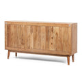 Sideboard 3 Door Natural Wood