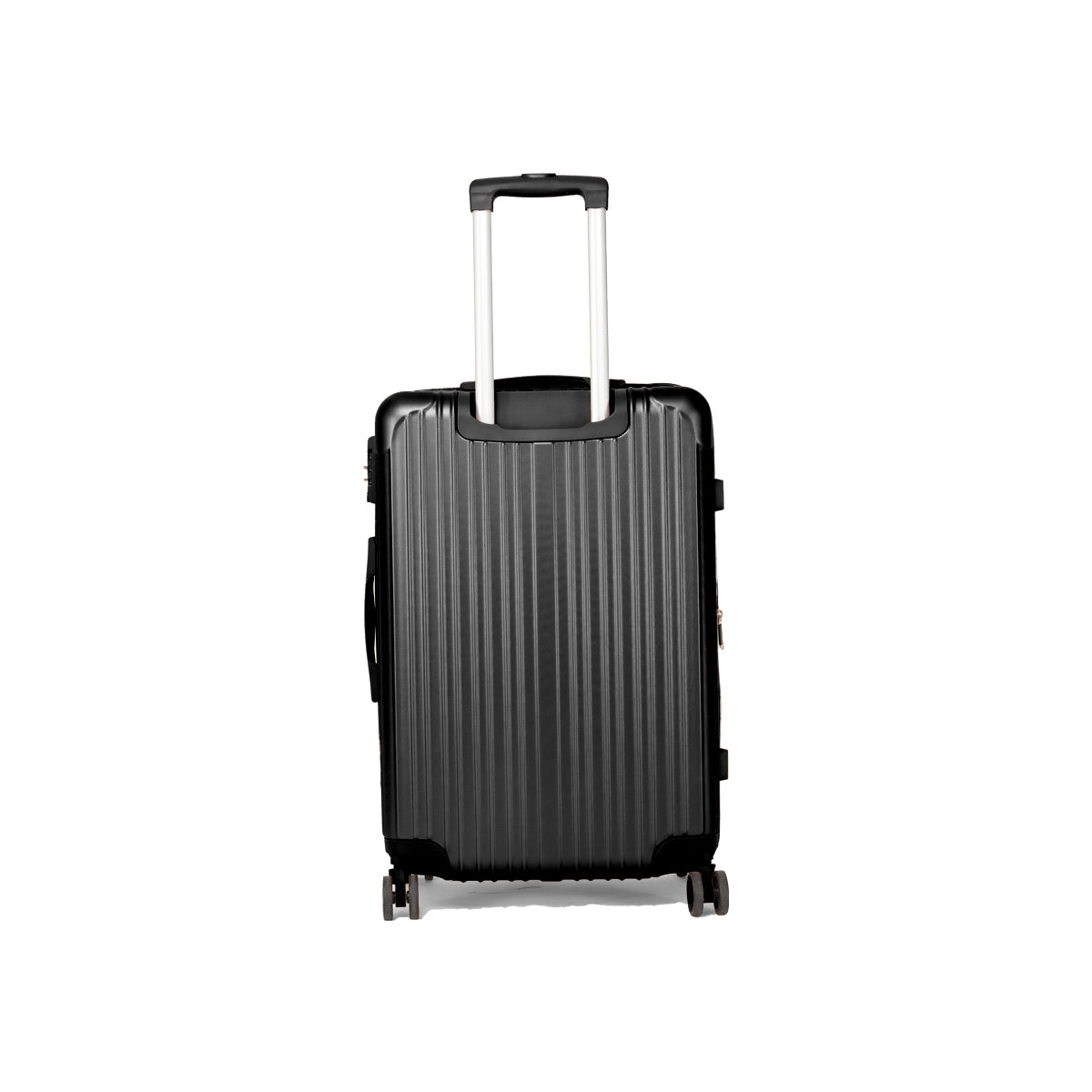 4 Piece Luggage Set, Lightweight Abs Luggage 4 Piece Set 16.20.25.29 Inches, Checked And Carry On Luggage Set, With Swivel Wheels Black Abs