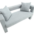 Coolmore Modern Chenille Loveseat Sofacomfy Upholstered 2 Seater Sofa, Small Loveseat Accent Couch For Living Bedroom Leisure Areas Mint Green Mint Green Primary Living Space Foam Chenille