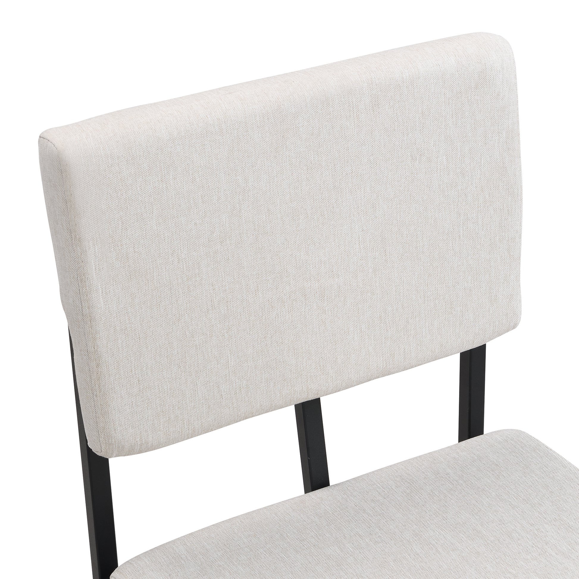 Modern Faux Marble 6 Piece Dining Table Set,60Inch Metal Kitchen Table Set With Upholstered Dining Chairs And Bench, Black Metal Dining Room Bench Seating Rectangular Dining Table With Chair And Bench Metal Wood Black Seats 6 60 Inches Farmhouse Trestle