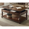 Walnut Coffee Table With Lift Top Walnut Primary Living Space Traditional Drawers Rectangular Wood