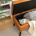 Storage Bench With Storage Bench For Bedroom End Of Bed Bench Foot Of Bed Bench Entryway Bench Storage Ottoman Bench 43.3