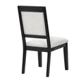 Molly Side Chair Set Of 2 Black Black Wood