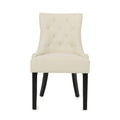 Cheney Dining Chair Kd Mp2 Set Of 2 Beige Fabric