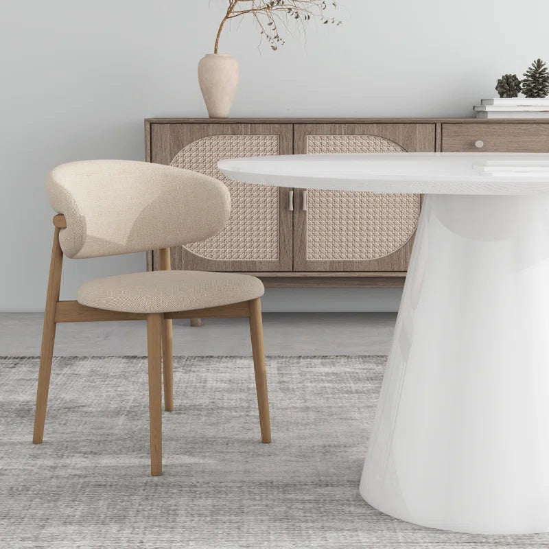 Modern White High Gloss Round Dining Table Gloss White Desk And Hutch Dining Room Minimalist,Modern Freestanding Round Kitchen & Dining Tables Glossy Round Mdf Pedestal