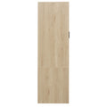 Hall Tree, Storage Cabinet, Suitable For Living Room, Entryway, Bedroom Natural Mdf