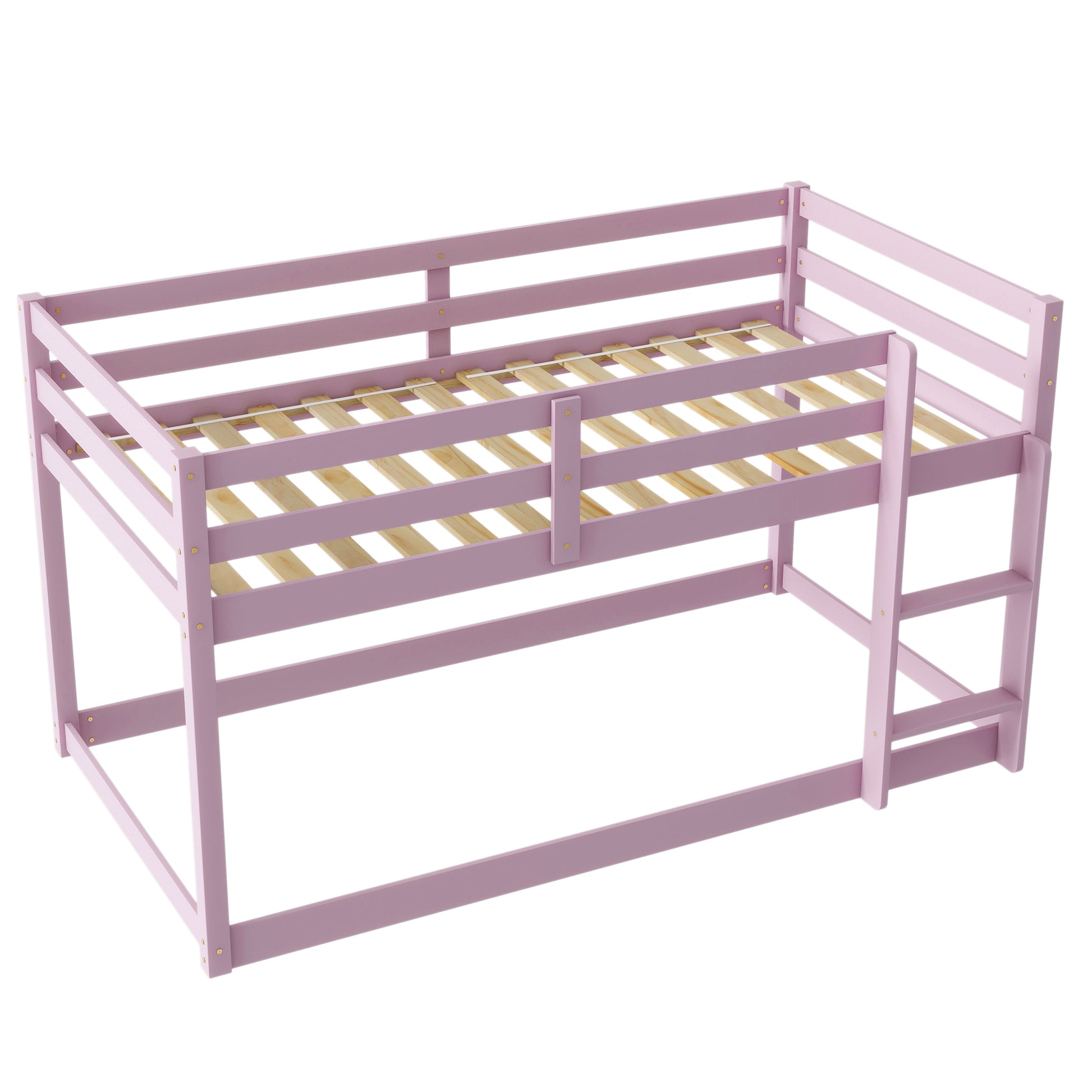 Loft Twin Bedpink Twin Pink Pine