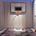 Soozier Wall Mounted Basketball Hoop With 45